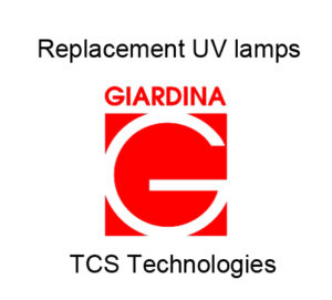 UV lamps for Giardina equipment made by TCS Technologies