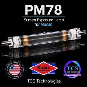 PM78 replacement screen exposure lamp for NuArc exposure systems