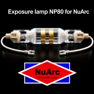 TCS Technologies NP80 replacement UV exposure lamp for NuArc screen exposure equipment