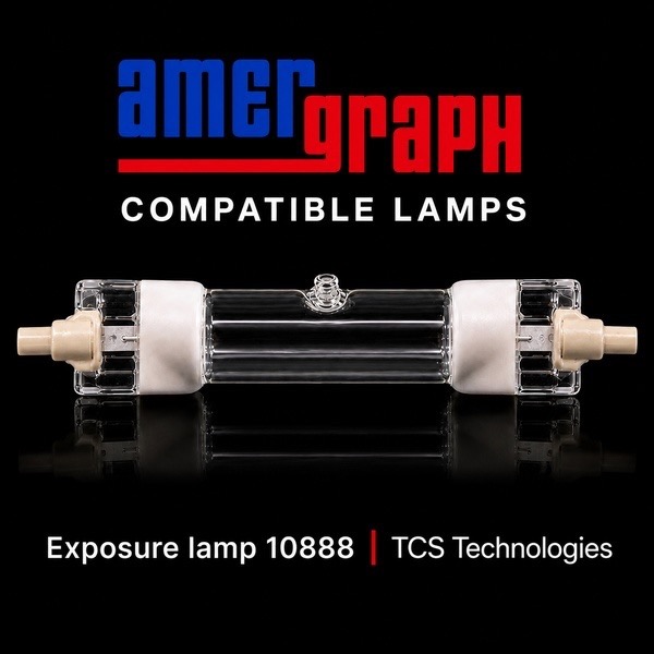 TCS Technologies 10888 compatible exposure lamp for Amergraph equipment
