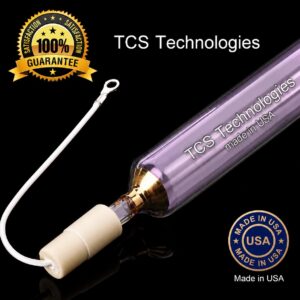 Premium replacement UV curing lamp manufactured by TCS Technologies with OEM-compatible ceramic connector.