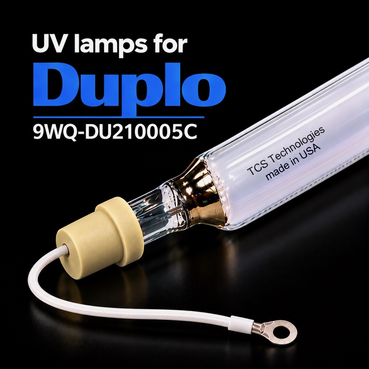 Replacement UV curing lamp for Duplo 9WQ-DU210005C