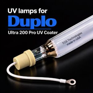 Replacement UV curing lamp for Duplo Ultra 200 Pro UV Coater